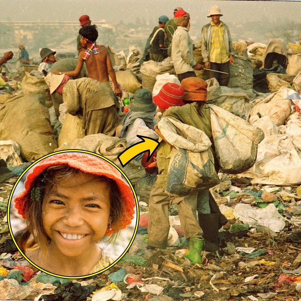  Câu chuyện lớn lên ở bãi rác của cô gái người Campuchia khiến nhiều người cảm động. (Ảnh: Cambodian Children's Fund)