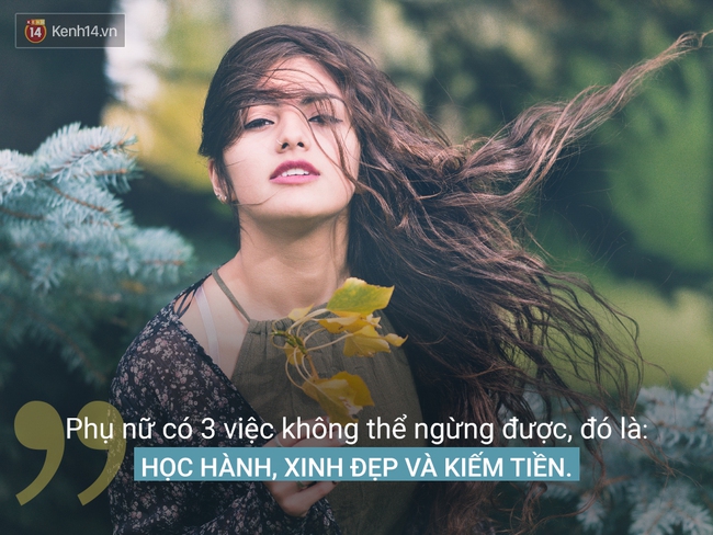 Phụ nữ hiện đại: Ra đường phải ăn mặc như công chúa, làm việc thì hãy giống đàn ông và sống như một nữ thần