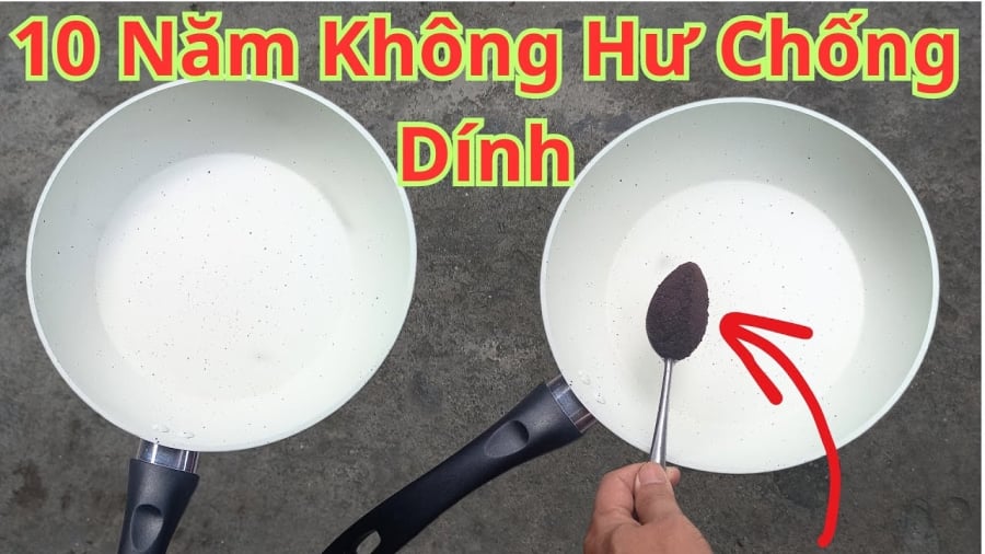 Cách phục hṑi chảo chṓng dính ᵭơn giản