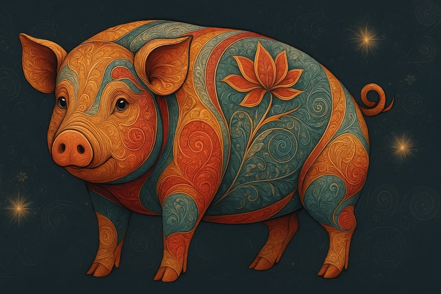 Tuổi Hợi vốn được xem là con giáp nhiều phúc khí, thường gặp may mắn trong cuộc sống