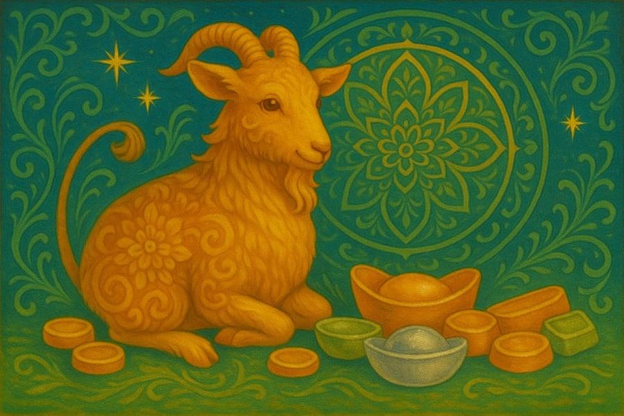 Nếu tuổi Mão và Thìn là hai con giáp chủ động đón lộc, thì tuổi Mùi lại là con giáp được lộc “rơi trúng đầu”.