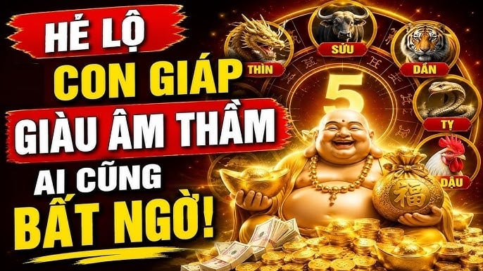 Không giàu sớm nhưng giàu bền: 3 con giáp tích tiền tỷ ngập nhà