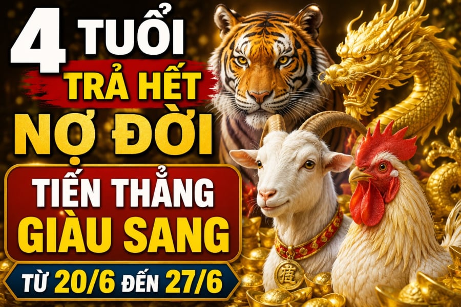 4 tuổi trả hết Nợ Đời, Tiến Thẳng giàu sang từ 20/6 đến 27/6
